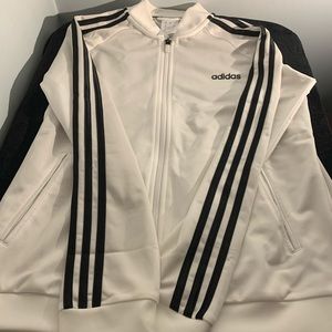 Adidas zip up track jacket